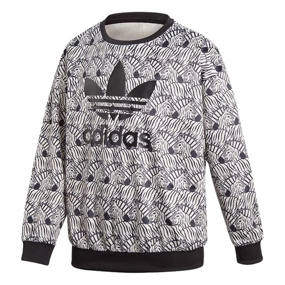 Adidas Zebra Sweater🦓 - Picture 1 of 10